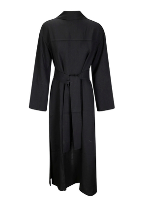Studio Nicholson High Collar Long Sleeve Dress