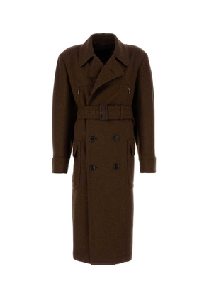 Prada Brown Wool Coat