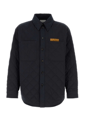 Bottega Veneta Midnight Blue Cotton Blend Jacket
