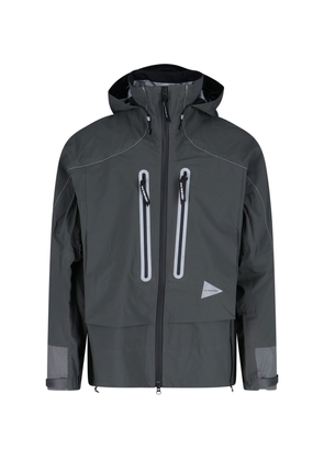 And Wander pertex Shield Waterproof Zip Jacket