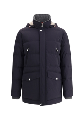 Brunello Cucinelli Down Jacket With Hood