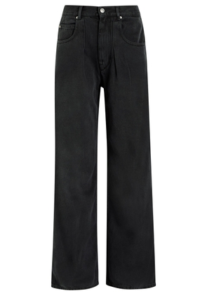Isabel Marant Rodayna Wide-leg Jeans - Black - 40 (UK12 / M)