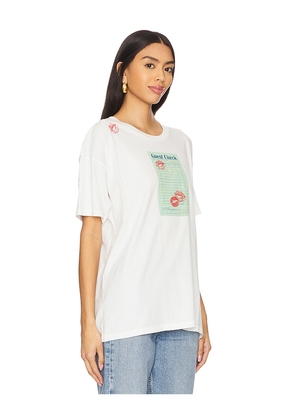 DAYDREAMER Guest Check Merch Tee in White. Size S. Also in XS.