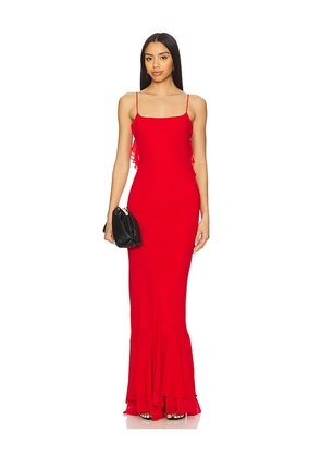 DELFI Lou Dress in Red. Size M. Also in L, S.