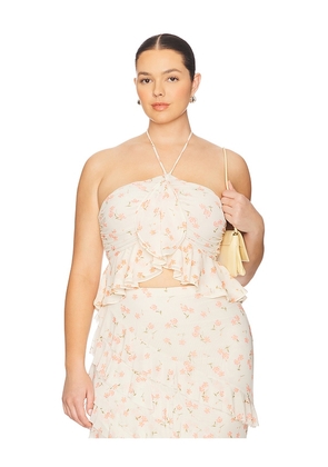 AFRM Willie in Cream. Size 2X. Also in 3X, L, M, S, XL, XXL.