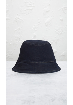 FWRD Renew Celine Denim Bucket Hat in Denim-Dark. Size S. Also in .