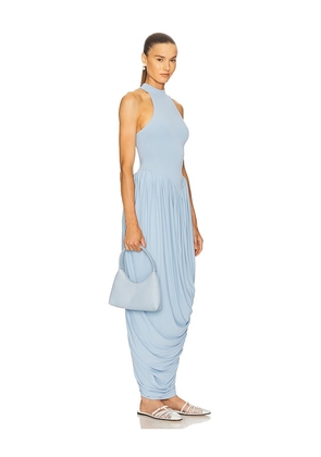 Helsa The Duchess Jersey Dress in Baby Blue. Size L. Also in M, S, XL, XS.
