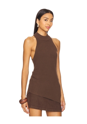 HEARTLOOM Jones Top in Chocolate. Size L. Also in M, S, XS.