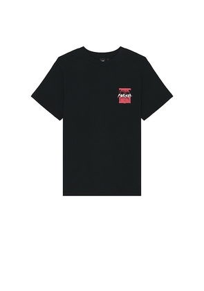 FORMER Droid Crux T-shirt in Black. Size L. Also in M, S, XL/1X.