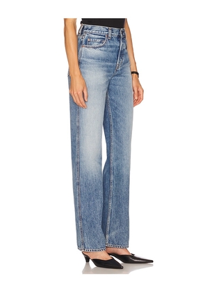 GRLFRND Graham High Rise Straight in Blue. Size 24. Also in 23, 25, 26, 27, 28, 29, 31, 32.