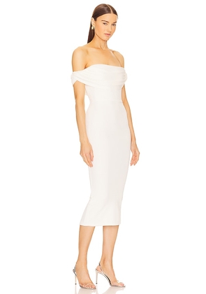 Michael Costello x REVOLVE Laurence Midi Dress in Ivory. Size S. Also in L, M, XL, XS.
