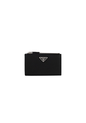 Saffiano leather card holder
