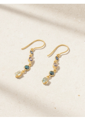 Pippa Small - 18-karat Gold Multi-stone Earrings - One size