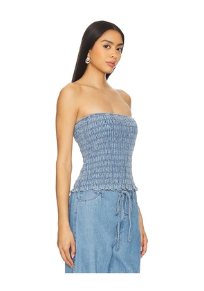 LNA Gigi Tube Top in Blue. Size M. Also in XL, XS.