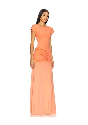 OW Collection x REVOLVE Gaia Maxi Dress in Orange. Size L. Also in M, S, XS.