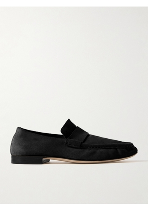 The Row - Suede Loafers - Black - IT36,IT36.5,IT37,IT37.5,IT38,IT38.5,IT39,IT39.5,IT40,IT40.5,IT41