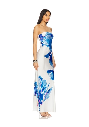 ROCOCO SAND x REVOLVE Maxi Dress in Blue. Size XL. Also in L, M, S, XS.