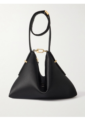 TOTEME - Bevel Satin Clutch - Black - One size