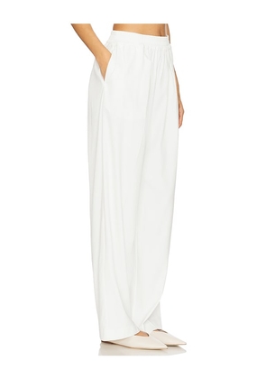 SAMSOE SAMSOE Julia Trousers in White. Size L. Also in S, XS.