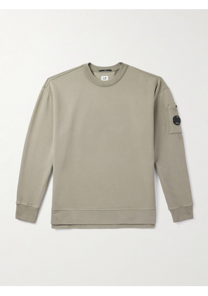 C.P. Company - Brushed Cotton-Jersey Sweatshirt - Men - Gray - S