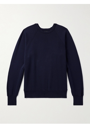 Les Tien - Cotton-Jersey Sweatshirt - Men - Blue - S
