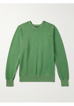 Les Tien - Cotton-Jersey Sweatshirt - Men - Green - S