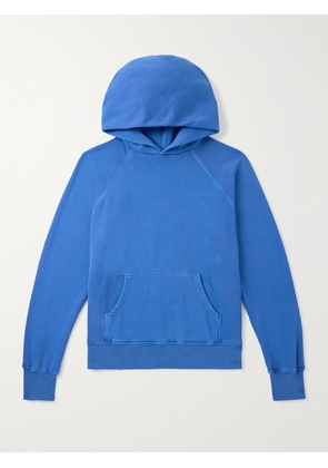 Les Tien - Cotton-Jersey Hoodie - Men - Blue - S