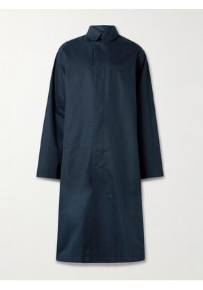 Studio Nicholson - Cotton-Blend Twill Trench Coat - Men - Blue - S