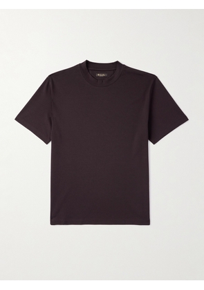 Loro Piana - Cotton-Jersey T-Shirt - Men - Brown - XS