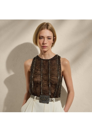 Niccola Embellished Sleeveless Blouse
