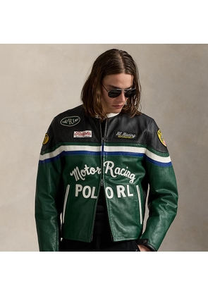 Leather Café Racer Jacket