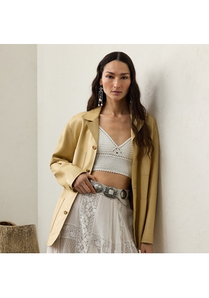 Adrianna Plonge Lambskin Jacket