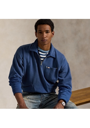 Vintage Fit Fleece Pocket Sweatshirt