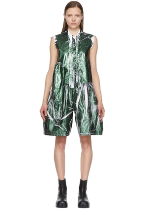 MM6 Maison Margiela Green Cotton Shirt