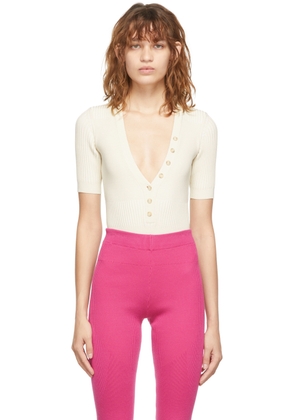 JACQUEMUS Beige 'Le Body Yauco' Bodysuit