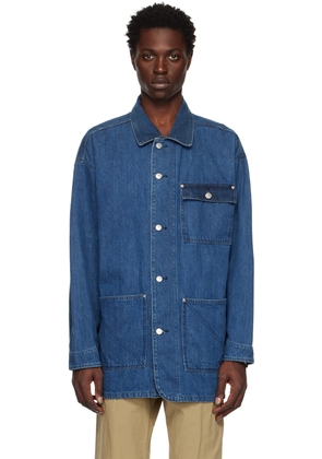 NOMA t. d. Blue Button Up Denim Coat