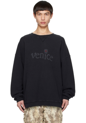 ERL Black 'Venice' Sweatshirt