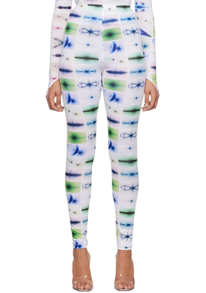 Maisie Wilen White Body Shop Leggings