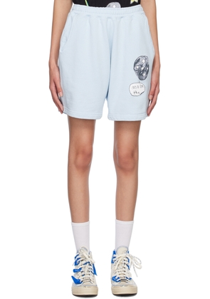 Kids Worldwide Blue 'The World Is Ours' Shorts