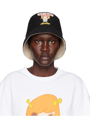 Stella McCartney Black Sinister Child Bucket Hat