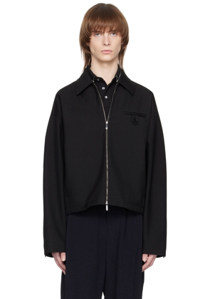 Emporio Armani Black Zip Jacket
