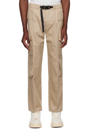 Bonsai Beige Double Cargo Pants