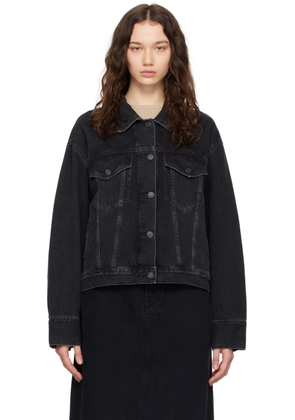 AGOLDE Black Martika Denim Jacket