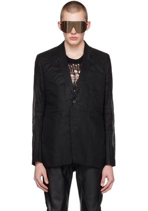 Rick Owens Black Fogpocket Blazer