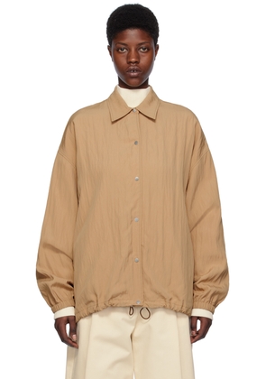Studio Nicholson Tan Coach Jacket