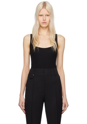 JACQUEMUS Black Les Classiques 'Le Body Gros Grain' Bodysuit