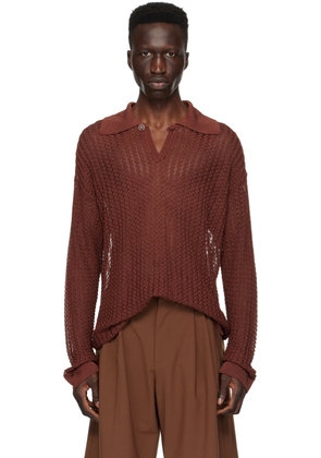 Bonsai Burgundy Lace Polo