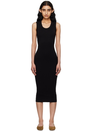 FLORE FLORE Black Joline Midi Dress