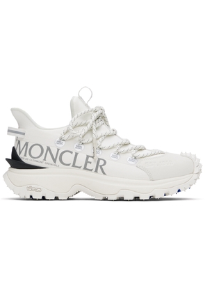 Moncler White Trailgrip Lite 2 Sneakers