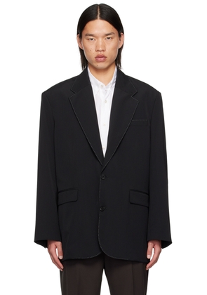 Acne Studios Black Relaxed-Fit Blazer